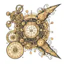 physics equations tattoo design idea