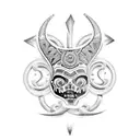 Bahamas  tattoo design idea