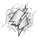 Lightning Bolt tattoo design idea