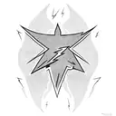 Lightning Bolt tattoo design idea