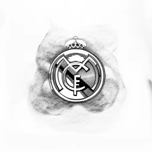 real Madrid  tattoo design idea