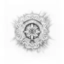 esperanza macarena tattoo design idea