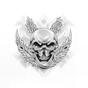 Ash  tattoo design idea