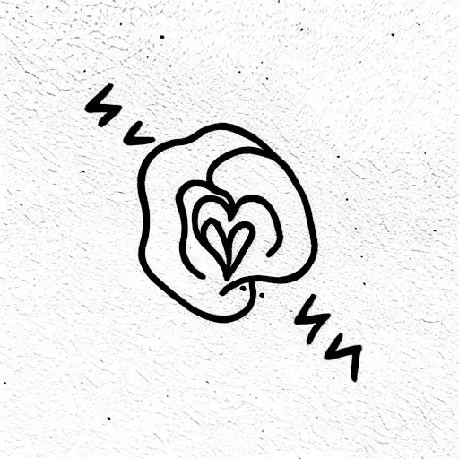 self love tattoo design idea