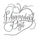 Happy name heart shape made tattoo design idea