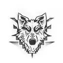 lobo tattoo design idea