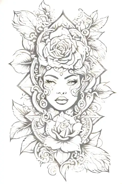 Colombian tattoo design idea