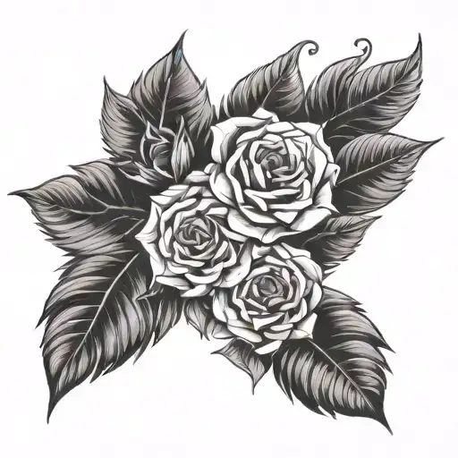 Colombian traditional tattoo design idea