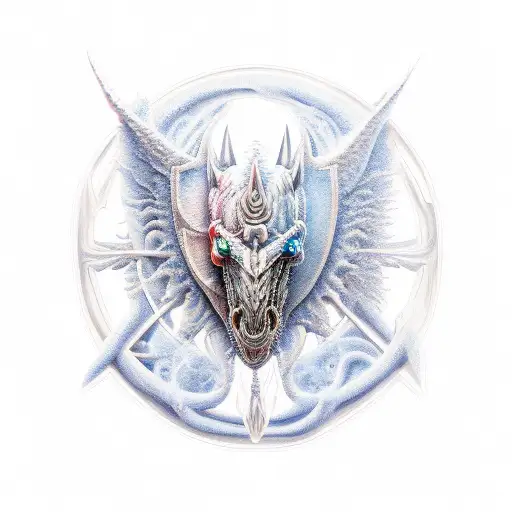 the pale horse tattoo design idea
