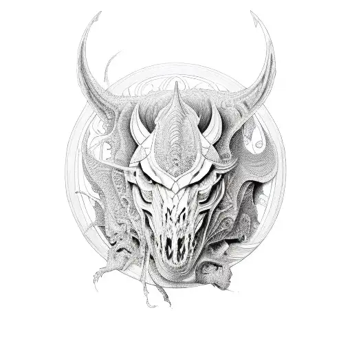 the pale horse tattoo design idea