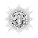 the pale horse tattoo design idea