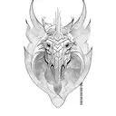 the pale horse tattoo design idea