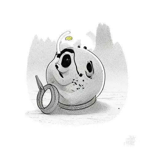 a text saying "No facetime please, i'm ugly" tattoo design idea