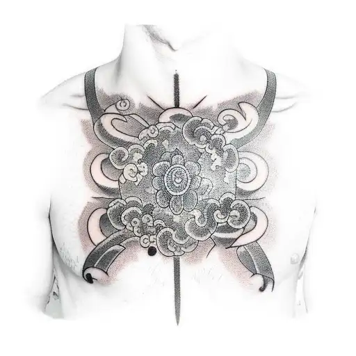 chest tattoo cover ups tattoo design idea