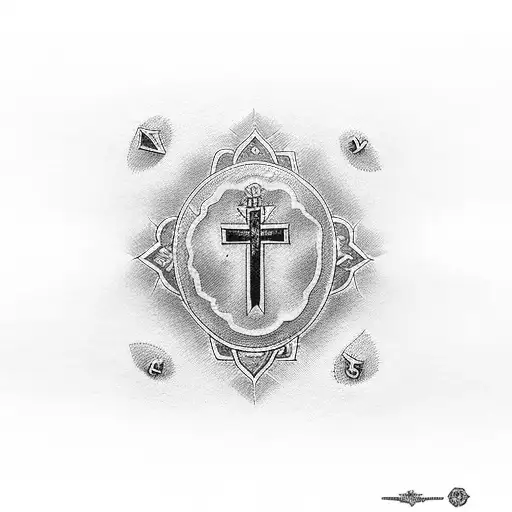 chest tattoo cover ups for a rosary tattoo tattoo design idea