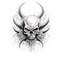 evil darkness  tattoo design idea