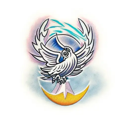 thunderbird  tattoo design idea