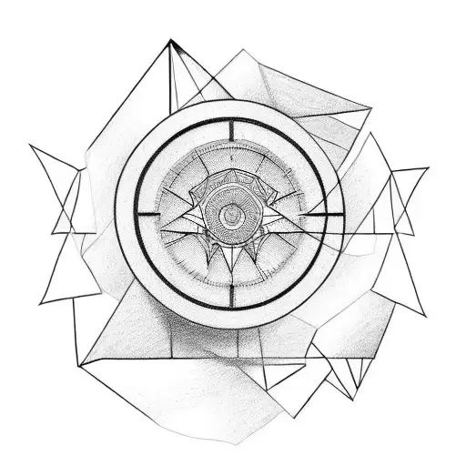 Time travel tattoo design idea