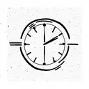 Time travel tattoo design idea