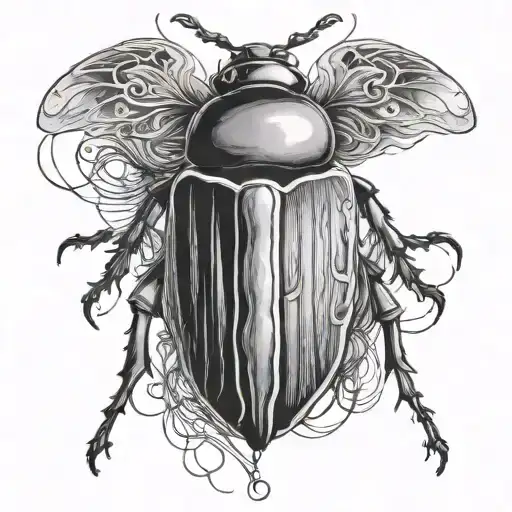 beatle s tattoo design idea