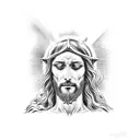 Jesus e Maria tattoo design idea