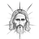 Jesus e Maria tattoo design idea