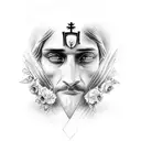 Jesus e Maria tattoo design idea
