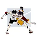 Sasuke Kobe Bryant Luffy  tattoo design idea
