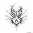 nothing lasts forever tattoo design idea