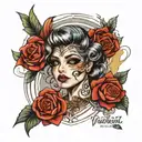 las vegas tattoo design idea