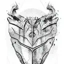 Shield tattoo design idea