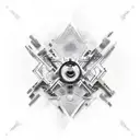 Combine BDSM symbols with futuristic elements like holographic interfaces for a unique and edgy tattoo tattoo design idea