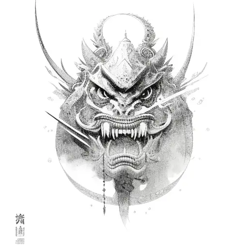 bushido tattoo design idea