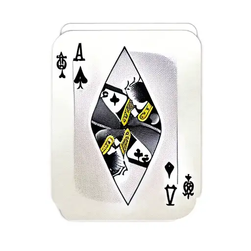Ace of spades card San Francisco  tattoo design idea