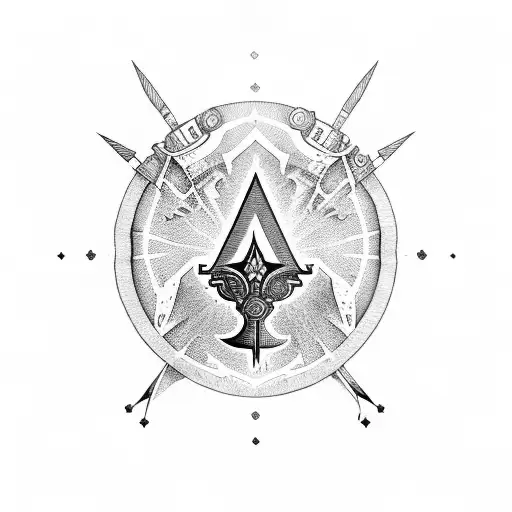 Ace of spades with SF Bay Area references  tattoo design idea