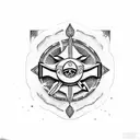 Ace of spades with SF Bay Area references  tattoo design idea