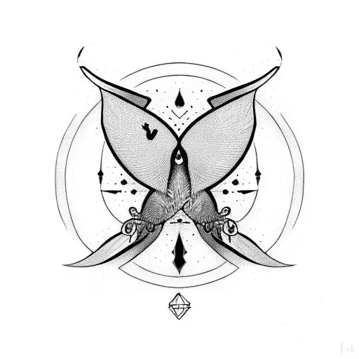 finch tattoo design idea