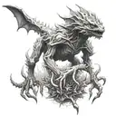 demogorgon tattoo design idea