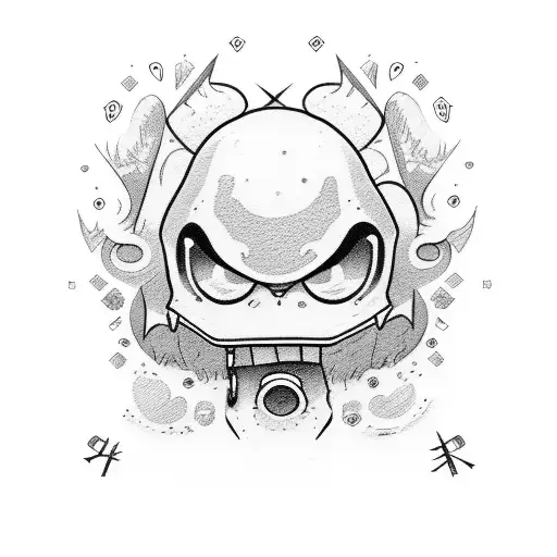 Sign "CryBaby" tattoo design idea