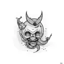 Sign "CryBaby" tattoo design idea