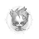 Sign "CryBaby" tattoo design idea