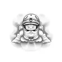 Sign "CryBaby" tattoo design idea