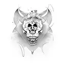 Sign "CryBaby" tattoo design idea