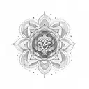 7 chakras tattoo design idea