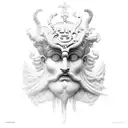 hermes god tattoo design idea