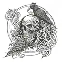 Design a tattoo inspired by Matt, Chris, and Nick Sturniolo's art style tattoo design idea