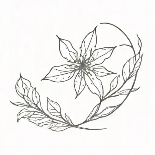 clove in a frame  tattoo design idea