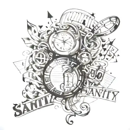 sanity,song,change, education teacher tattoo design idea