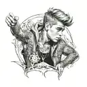 tattoos do justin bieber tattoo design idea