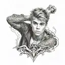 tattoos do justin bieber tattoo design idea